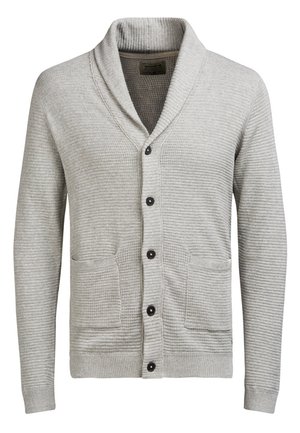 Chaqueta de punto - lead gray