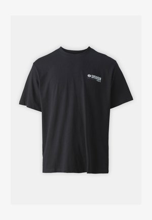 Jack & Jones JCONAVIGATE TEE CREW NECK UNISEX - Trükipildiga T-särk - black