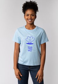 watapparel - ONLY - T-shirt imprimé - blue soul Image miniature 1