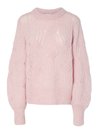 YASZUMA WOOL BLEND KNIT PULLOVER - Πουλόβερ - orchid pink
