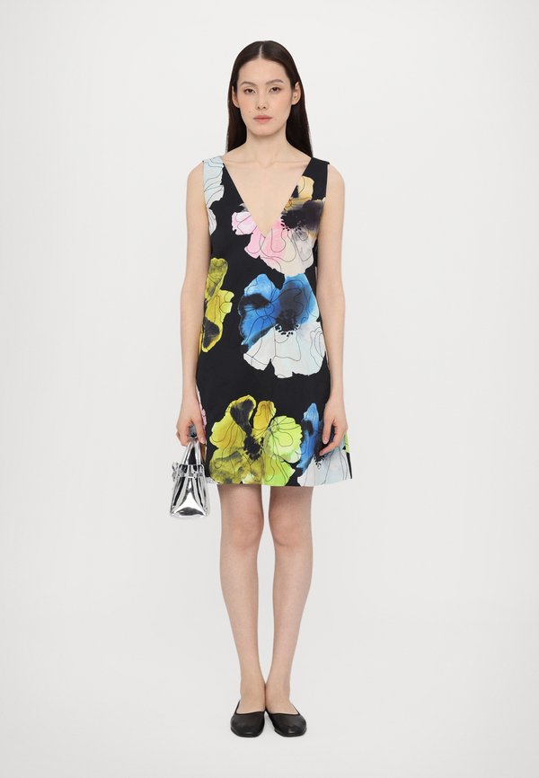 MINI DRESS DOUBLE SIDED  - Day dress - watercolor bloom2
