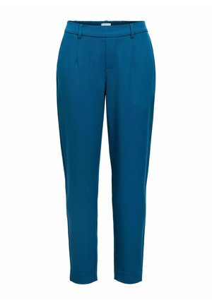 Object OBJLISA SLIM PANT - Auduma bikses - legion blue