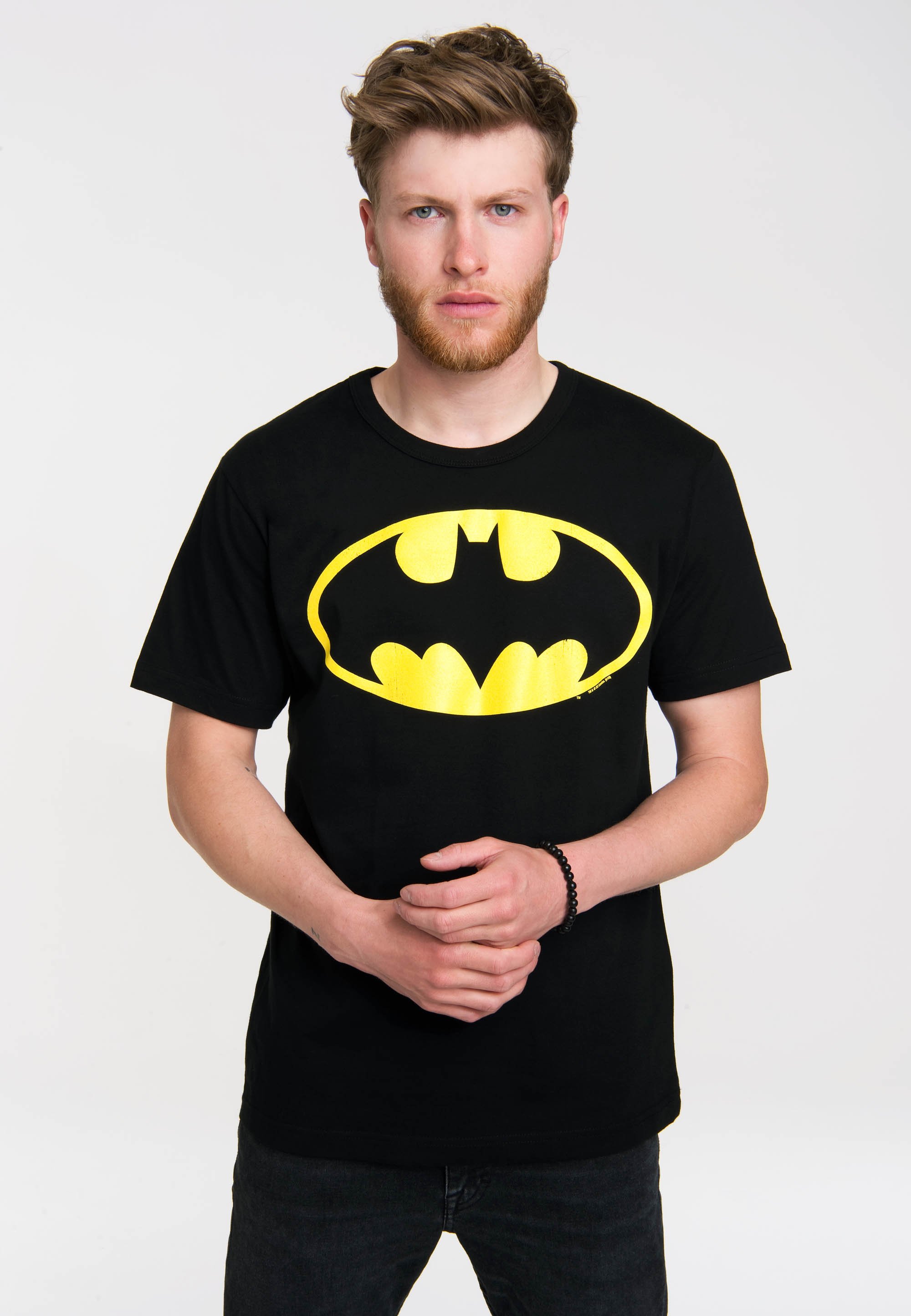 T-Shirt En Coton Pour Homme Replay Batman En Blanc Taille UK M L XL