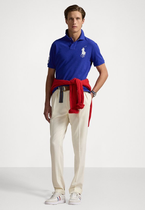 CUSTOM SLIM FIT BIG PONY MESH SHIRT - Polo shirt - cruise royal2