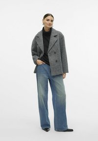 Vero Moda Blazer - dark grey melange