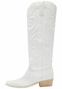 Cowboy- / bikerstøvlette - white