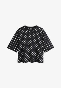 Non sélectionné, black white polka dot