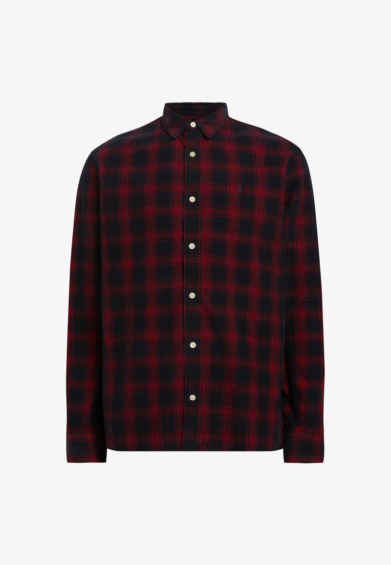 AllSaints Chemise à Carreaux Brodés | Bleu | FR AllSaints Chemise à Carreaux Brodés | Bleu | FR