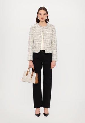 LAILA SATCHEL - Geantă de mână - vanilla/acorn
