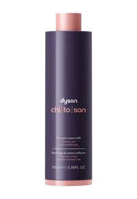 Dyson Chi to San Pre-Styling-Creme Nachfüllpackung für lockiges bis krauses Haar, 100 ml violett-pinker zylindrischer Behälter.
