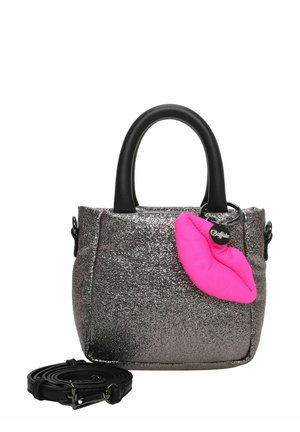 BOXY 17 5 CM - Bolso de mano - glitter dark grey