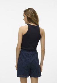 Vero Moda 2PACK  RUNDHALS OHNE ÄRMEL - Top - schwarz weiß