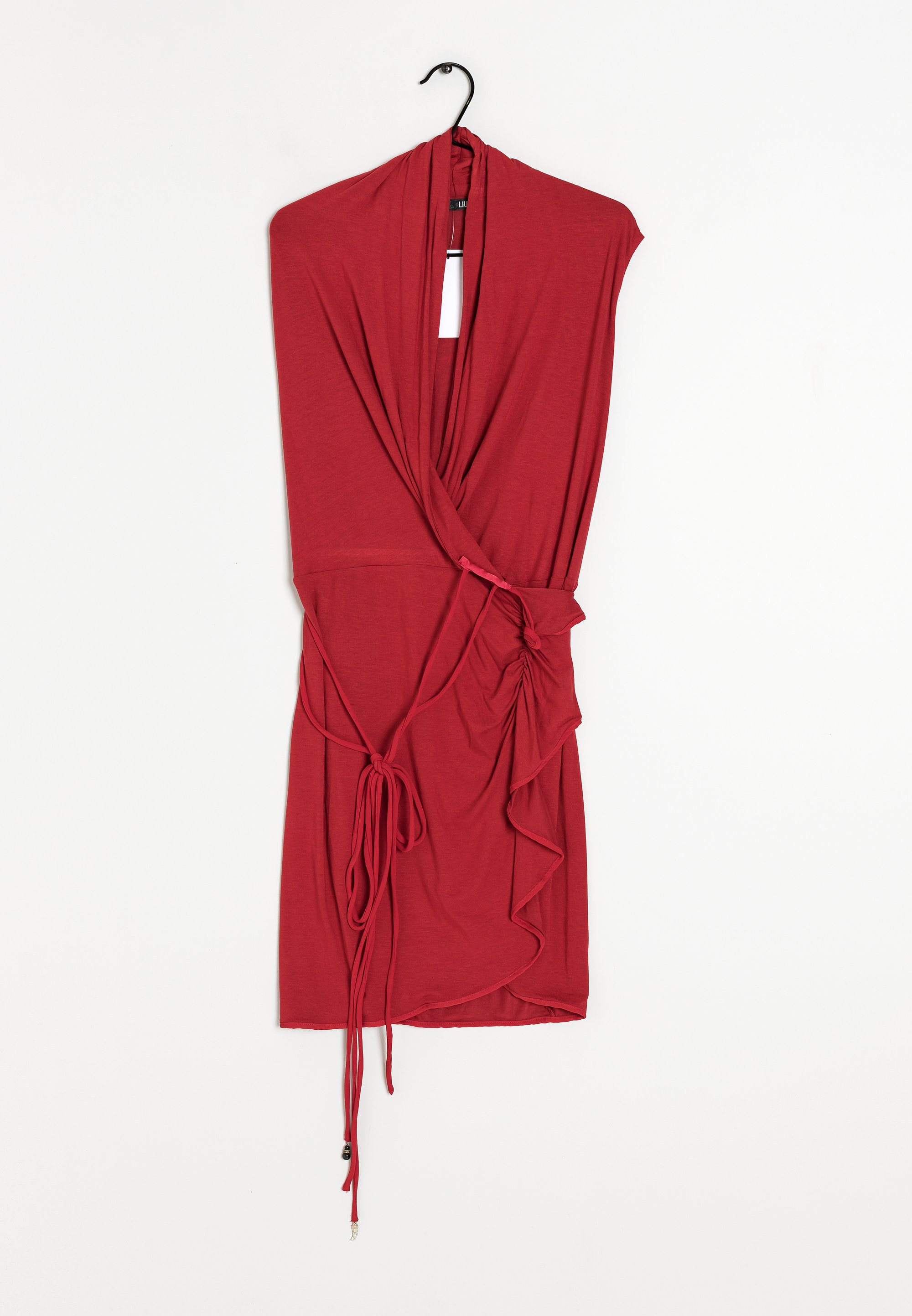 strapless open back dress Liu Jo White Woman Dress M4193T4434 81761 Red