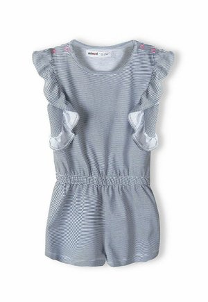 SLEEVELESS WITH FRILL DETAIL  - Jumpsuit - white blue