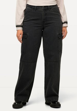 Ulla Popken MANDY - Jeans Straight Leg - zwart