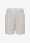 KAFFE CURVE KCMILLE SHORTS - Short - chalk fudge stripe