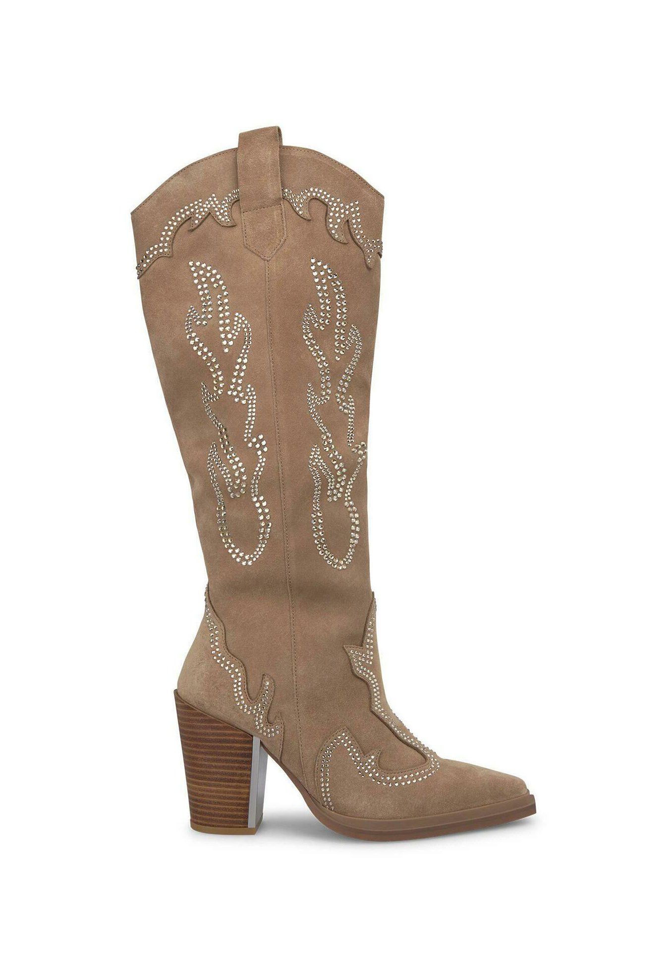 Alma en Pena Botas con plataforma marrón jaspeado