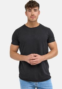 INDICODE JEANS - WILBUR - T-shirt print - anthrazit Miniatuurafbeelding 1