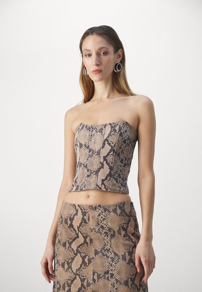 STUDIO ID BUSTIER - Top - beige