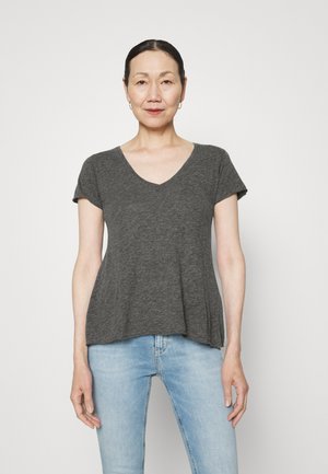 American Vintage JACKSONVILLE - T-shirts basic - anthracite chine