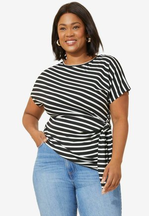 Curves Like These TIE SIDE - T-Shirt print - stripe