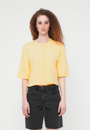 OBJTHESS SOLID - Kardigán - sunlight