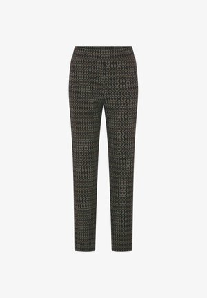 GOLDNER, SCHLUPFHOSE CARLA PETITE - Pantalon classique - black beige patterned