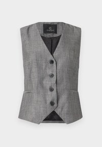 KURA BIELLE WAISTCOAT - Smanicato - grey
