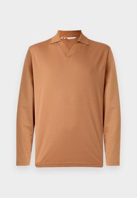 SLHFAVE SPLIT NECK - Polo - chipmunk