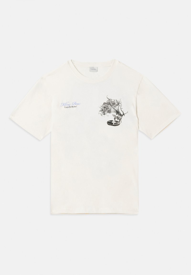 Filling Pieces T-shirt print crème