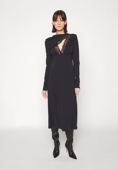 Vaillant LONG DRESS WITH ASYMMETRICAL CUT OUT - Cocktail φόρεμα / Φόρεμα για πάρτι - noir