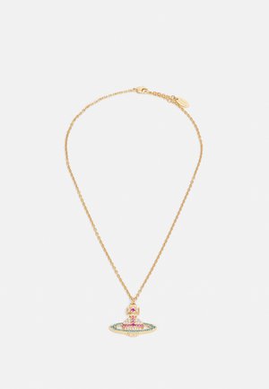KIKA PENDANT - Necklace - gold-coloured/indicolite/rose fuchsia