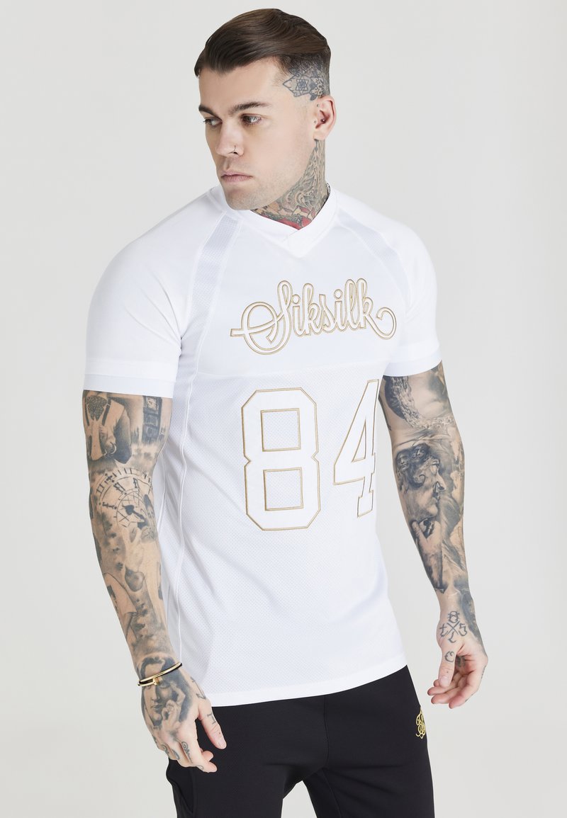 Achetez T-shirt orange Tech pour hommes SikSilk chez Tunisia Achetez T-shirt orange Tech pour hommes SikSilk chez Tunisia