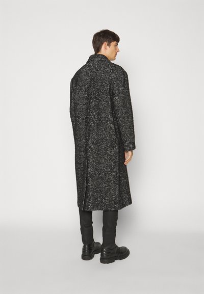 J.LINDEBERG WILLY COAT - Klasszikus kabát - black melange