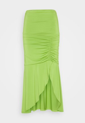 WAL G., CARMEN MIDI SKIRT - Jupe crayon - olive green
