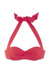 BANDEAU - Bikini augšdaļa - koralle
