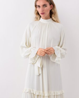 MAGDALENA - Maxi dress - pearl