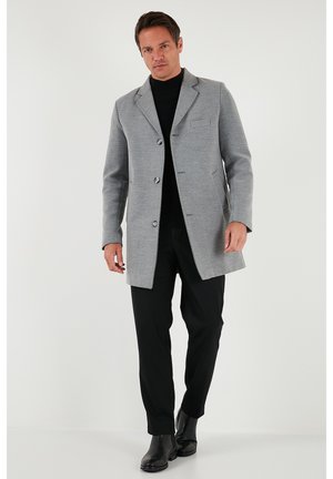 Buratti BUTTON-DOWN - Mantel - grey