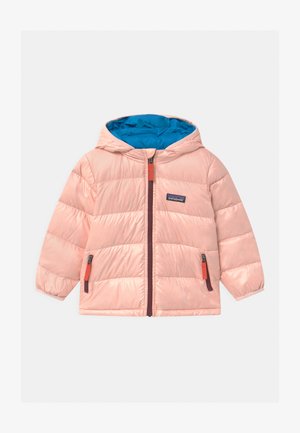 BABY HOODY UNISEX - Bunda z prachového peří - seafan pink