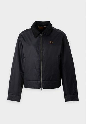 Fred Perry, PADDED CABAN JACKET - Ελαφρύ μπουφάν - black