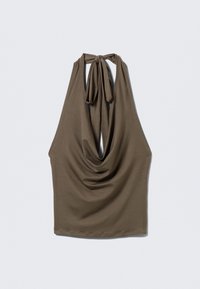 WATERFALL DRAPE HALTER - Felső - mole