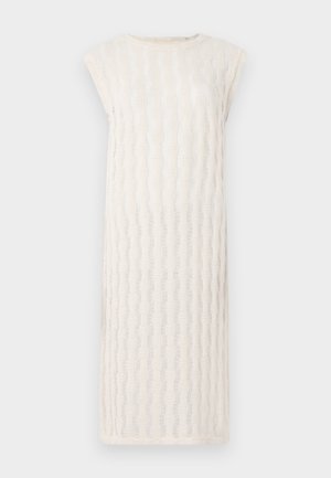 ONLY, ONLAVERY O-NECK DRESS - Päevakleit - egret