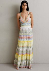 Alice + Olivia KAROLINA PANELED - Robe longue - multi-coloured