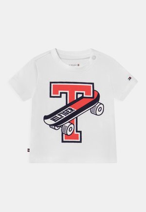 BABY SKATEBOARD UNISEX - T-shirt print - white
