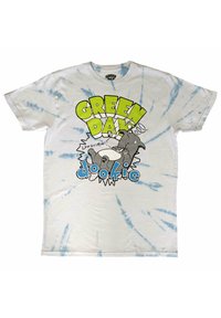 Paradiso Clothing Green Day Dookie Longview Dye Wash - Print T-shirt - white