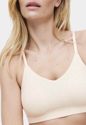 Marks & Spencer, 3PK SEAMLESS NON WIRED BRALETTES - Bustier - oatmeal mix