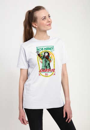 Henry Tiger, EXODUS SINGING - Print T-shirt - white