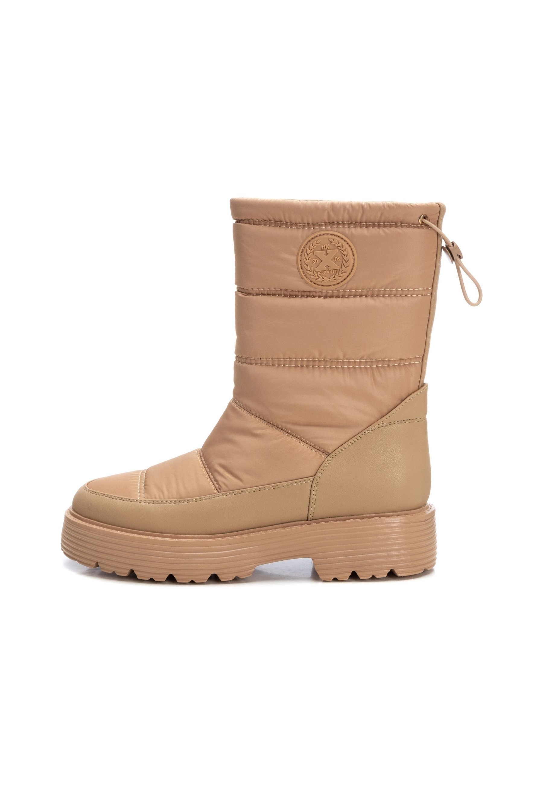XTI Botines con plataforma - beige - Zalando.es