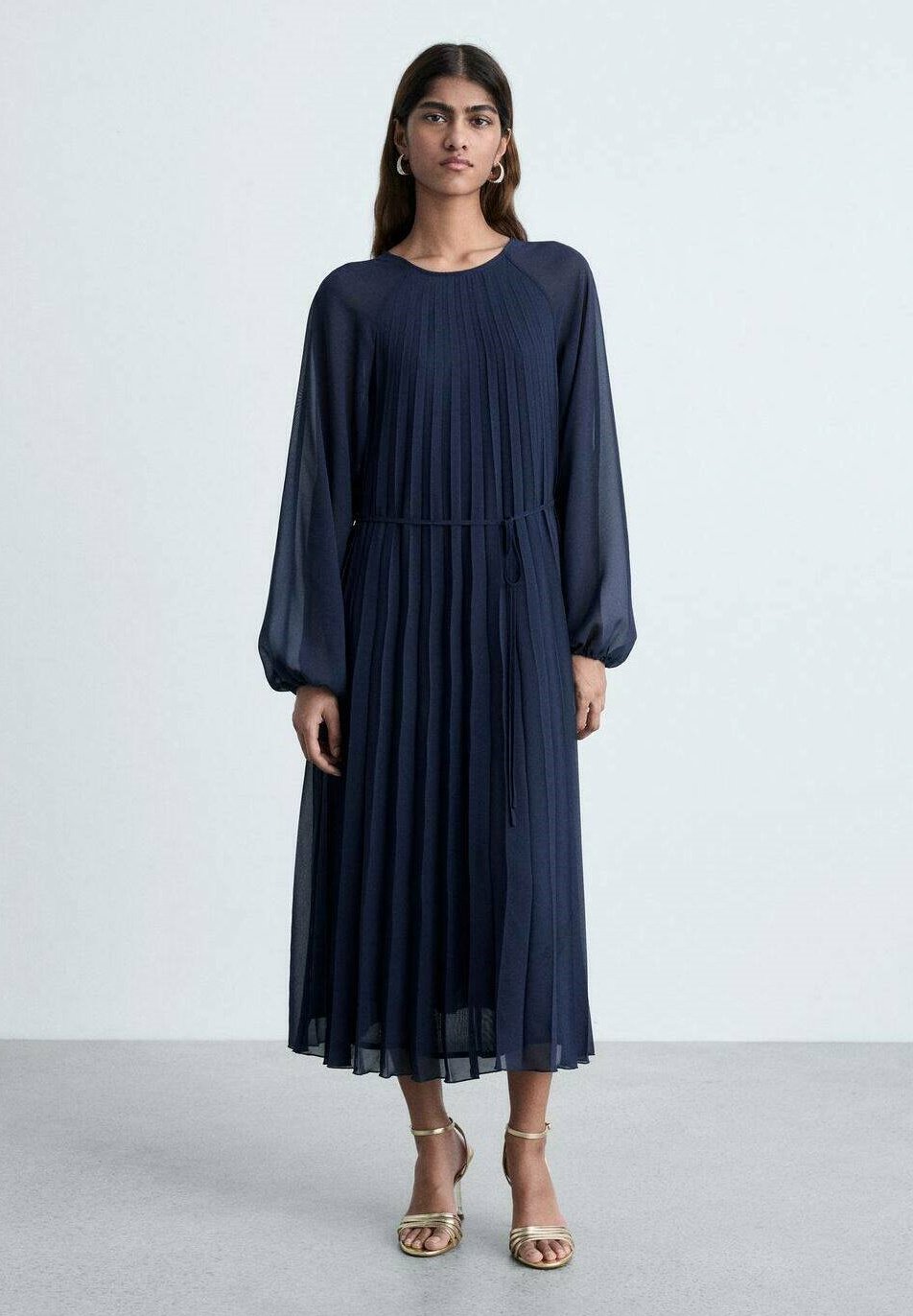 mauve plus size bridesmaid dresses Mauve Pleated Puff Sleeve Matenrity Maxi Dress Medium