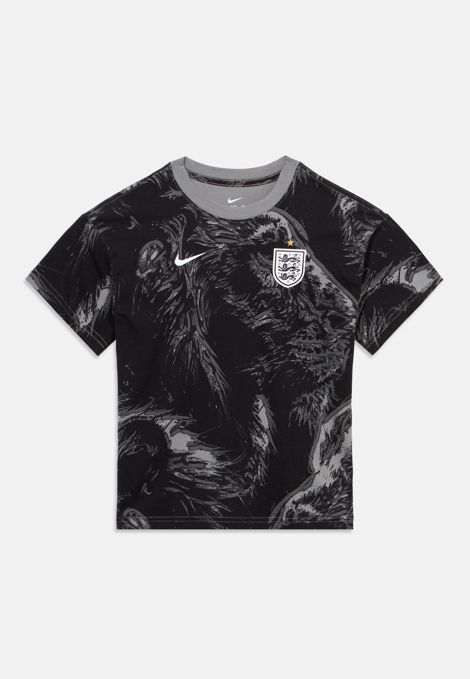 Nike Performance ENGLAND ENT AOP TEE - National team wear - dark